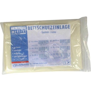 BETTSCHUTZEINLAGE Gummi 90x120 cm creme Produktbild