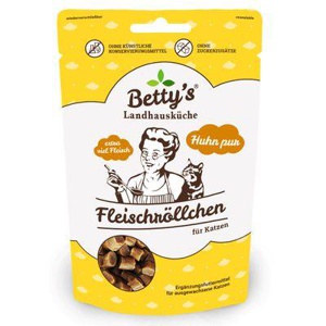 Betty's Landhausküche Betty´s Landhausküche Katze Fleischröllchen Huhn pur 10x50g Produktbild