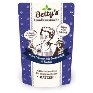 Betty's Landhausküche Frischebeutel Huhn & Fasan 6x250 g Produktbild