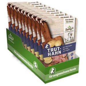 Betty's Landhausküche Frischebeutel Truthahn & Kartoffel 10x125 g Produktbild