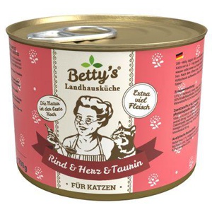 Betty's Landhausküche Rind & Herz 6x200 g Produktbild