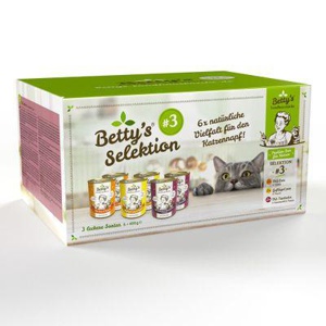 Betty's Landhausküche Selektion Nr.2 8 x 200g Dose für Katze Produktbild