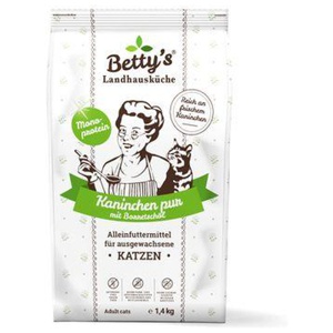 Betty's Landhausküche Trockenfutter Kaninchen pur 300 g Produktbild