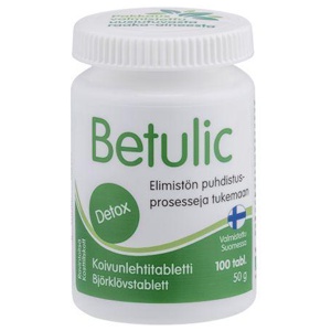 Betulic kaselehe ekstrakti tabletid N100 toote pilt