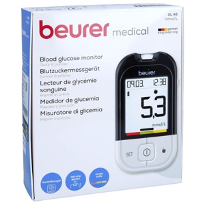 Beurer Gl48 BlutzuckermessgerÃ¤t Mmol/l Produktbild