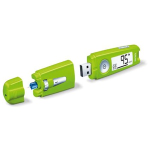 BEURER-GL50-Blutzuckermessgeraet-mg-dl-gruen Produktbild