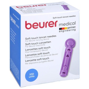 BEURER Lanzetten soft touch 33 G f.Blutzuck.Messg. Produktbild