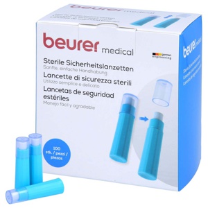 Beurer Sicherheitslanzetten steril 28 G 2,2 mm Produktbild