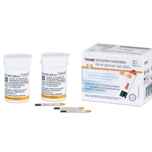 Beurer Teststrimler til GL 44/GL 50 2 x 25 stk. produktbillede