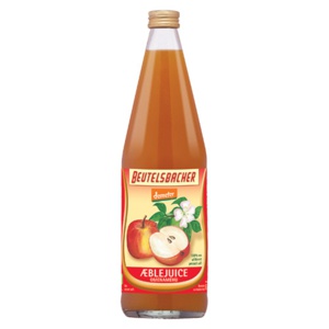Beutelsbacher Æblesaft Økologisk Demeter   750 ml produktbillede
