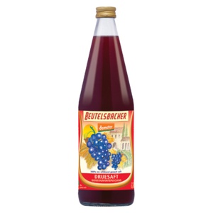 Beutelsbacher Druesaft Økologisk Demeter   750 ml produktbillede
