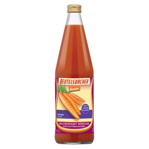 Beutelsbacher Gulerodssaft Rodelika Økologisk Demeter   750 ml produktbillede