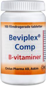 Beviplex Comp, filmdragerad tablett 100 st produkt bild