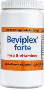 Beviplex forte, filmdragerad tablett 250 st produkt bild