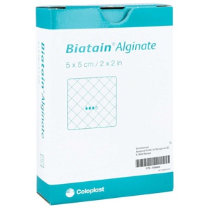 Biatain Alginate Kompressen 5x5 cm Produktbild