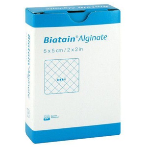 BIATAIN Alginate Kompressen 5x5 cm Produktbild
