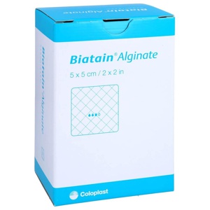 BIATAIN Alginate Kompressen 5x5 cm Produktbild