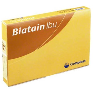 Biatain Ibu Schaumverband 10x20 cm sanft haftend Produktbild