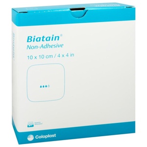 Biatain Schaumverband 10x10 cm nicht haftend Produktbild