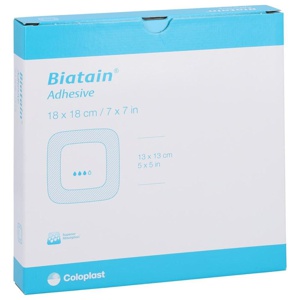 Biatain Schaumverband 18x18 cm selbst haftend Produktbild