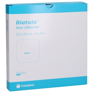 Biatain Schaumverband 20x20 cm nicht haftend Produktbild