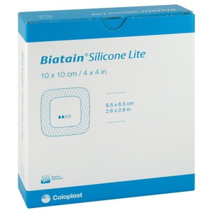 BIATAIN Silicone Lite Schaumverband 10x10 cm Produktbild