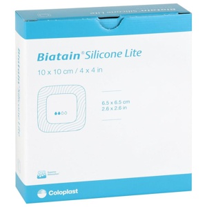 BIATAIN Silicone Lite Schaumverband 10x10 cm Produktbild