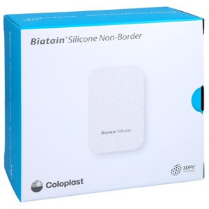 BIATAIN Silicone Non-Border Schaumverb.5x7,5 cm Produktbild