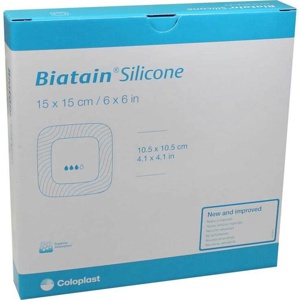Biatain Silicone Schaumverband 15x15 cm Produktbild