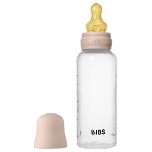 BIBS Baby Bottle Latex Blush 270ml, 1 st produkt bild