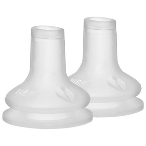 BIBS Baby Bottle Spout Silicone 2-pack produkt bild