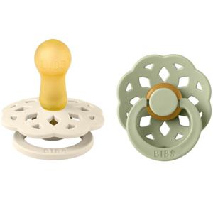 BIBS Boheme Latex Size 2 Ivory/Sage 2-pack produkt bild