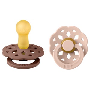 BIBS Boheme Latex Size 2 Woodchuck/Blush 2-pack produkt bild