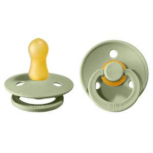 BIBS Pacifier Colour Latex Sage/Sage 2-pack Size 1 produkt bild