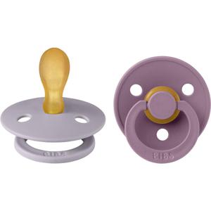 BIBS Colour 2-pack Latex Size 2 Symmetrical Fossil Grey/Mauve produkt bild