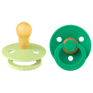 BIBS Colour 2 pack Latex Str. 1 Matcha/Cactus - 2 stk. produktbillede