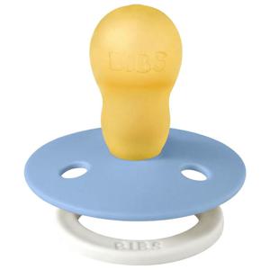 BIBS Colour GLOW Pacifier Sky Blue Size 3 produkt bild