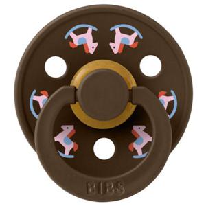 BIBS Colour Holiday Horse Latex Size 1 Mocha produkt bild