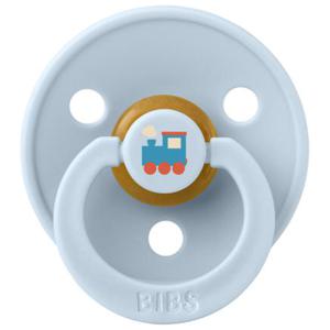 BIBS Colour Holiday Train Latex Size 2 Baby Blue produkt bild