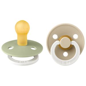 BIBS Colour Latex 0+ månader Size 1 Sage Glow/Vanilla Glow 2 st produkt bild
