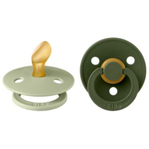 BIBS Colour Latex Anatomical Size 1 Sage/Hunter Green 2-pack produkt bild