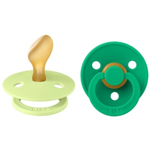 BIBS Colour Latex Anatomical Size 2 Matcha/Cactus 2-pack produkt bild