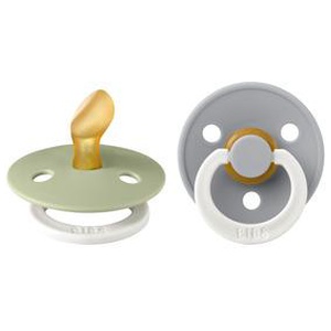 BIBS Colour Latex Anatomisk Sage GLOW/Cloud GLOW - Flere størrelser produktbillede
