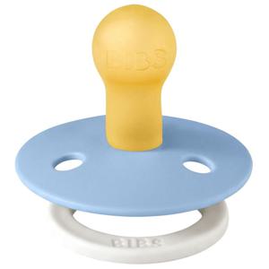BIBS Colour Latex Pacifier Glow/ Sky Blue Size 1 produkt bild