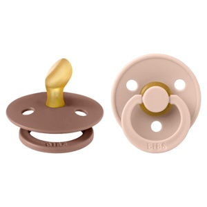 BIBS Colour Latex Anatomisk Blush/Woodchuck - Flere størrelser produktbillede