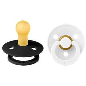 BIBS Colour Latex Size 1 Black/White 2-pack produkt bild