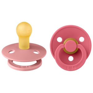 BIBS Colour Latex Size 1 Dusty Pink/Coral 2-pack produkt bild