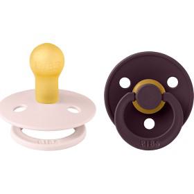 BIBS Colour Latex Size 1 Petal/Plum 2-pack produkt bild
