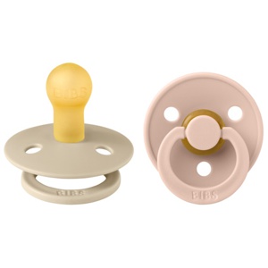 BIBS Colour Latex Vanilla/Blush 2 pak - Flere størrelser produktbillede