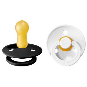 BIBS Colour Latex Size 2 Black/White 2-pack produkt bild